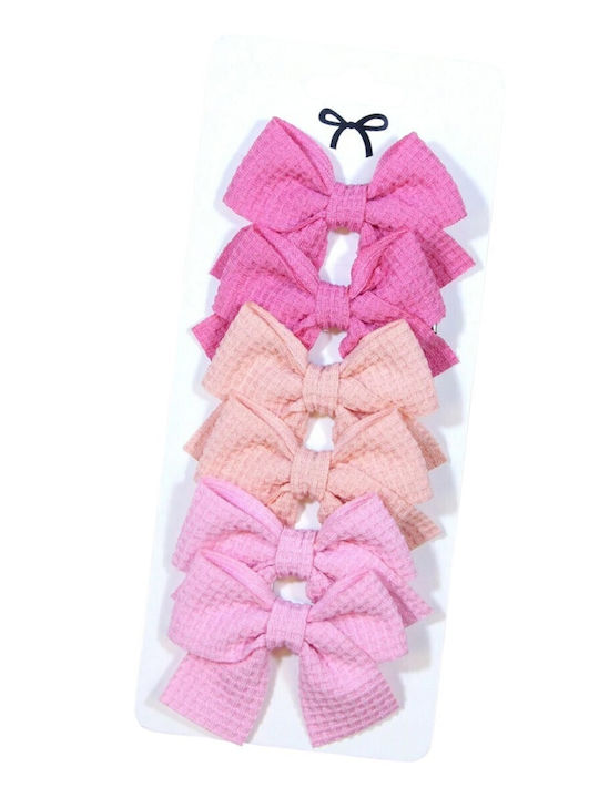 TakTakBaby Kinder Haarspangen Set mit Gummiband Mehrfarbiger Fióngkos 6 Stück TakTakBaby Kinder Haarspangen Set mit Gummiband Mehrfarbiger Fióngkos 6 Stück
