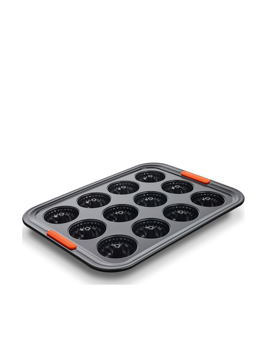 Le Creuset Formă de Patiserie pentru Cupcakes/Muffins din Silicon 40x30x3.8buc 1buc