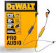 DEWALT 190 9935 DWG In-ear Bluetooth Handsfree Earphones with Sweat Resistance Black