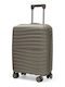 Olia Home Khaki Cabin Travel Suitcase with 4 Wheels