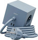 AVOLT PowerCube 3 Позиции с USB-C и Кабел 3м Син
