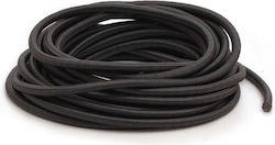 Black Elastic Rope 8mm 1m