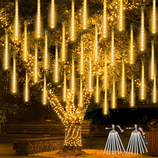 288 LED Лампички Метеори 3.5м Топло Бели 288 LED Лампички Метеори 3.5м Топло Бели