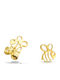 Senzio Belibasakis Kids Earrings Studs from Gold 9K