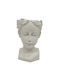 Velve Vază Decorativă Ceramică Alb 14x14cm 1buc