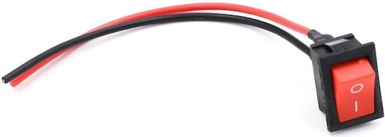 Car Replacement Toggle Switch On – Off Cable 12V – 24V Xm-06 Red