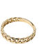 Lunaorocreations Damenring Design Kette Gelb Gold 14k