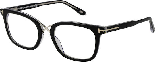 Tom Ford Optical Frame Ft5637-b 005 52 Blue Filter