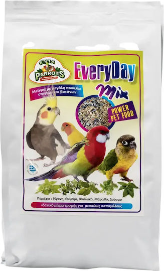 Evia Parrots Everyday Mix Τροφή Μεσαίους Παπαγάλους 10kg