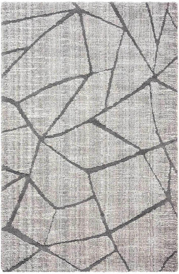 Anatolia Gala 1549 Teppich Rechteckig Synthetisch,Polyester/Cotton/Leather Anthracite