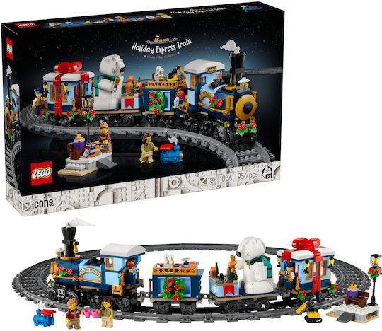 LEGO Icons Holiday Express Train For 18+ Years 956 Pieces