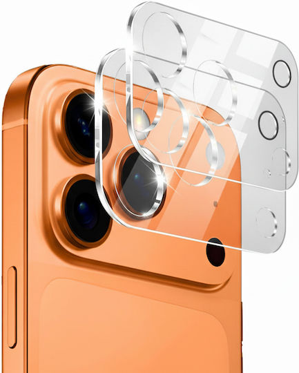 2x Sticlă Erbord pentru Cameră iPhone 17 Pro Max Transparentă