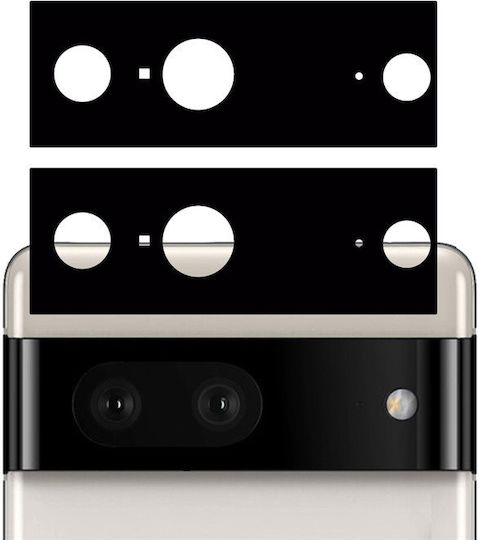 Glass Google Pixel 7 5G Black 2 Pieces