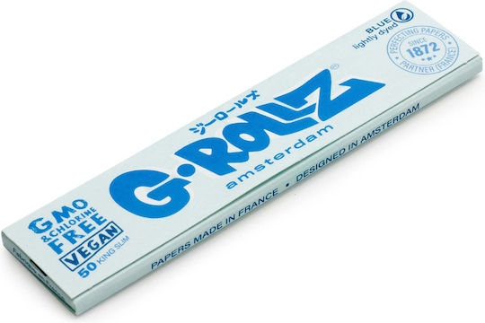 G-Rollz Χαρτάκια Στριφτού Τσιγάρου King Size 50 φύλλα 1τμχ