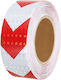 Reflective Tape Made of Plastic in Red Colour