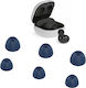 Silicone Covers in Blue color for Galaxy Buds2