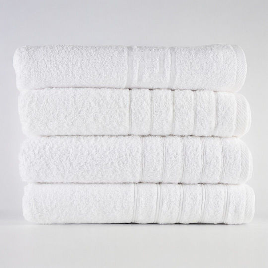 Olia Home Hotel Towel Face 90x50cm White