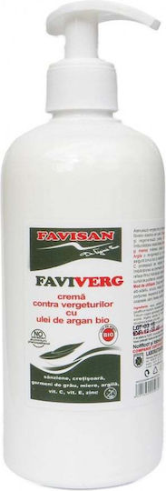 Crema Anti-Vergeturi Ulei De Argan Faviverg 500ml Favisan