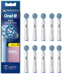 Oral-B Pro Sensitive Clean Replacement Heads for 10 pcs