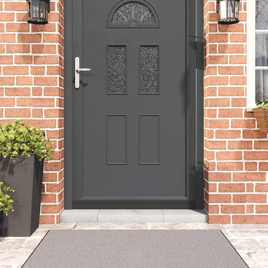 vidaXL Zugluftstopper Tür in Schwarz Farbe 1mx7cm