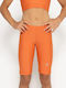 Kids Legging Cycling Short Orange