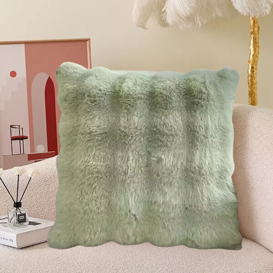 SpitiBazaar Covor Rectangular Din blană Φιστικί