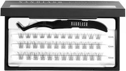 Nanolash Diy Eyelash Extensions Stick & Go False Eyelash Clusters Applicator Classy 36 Pieces