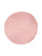 vidaXL Rug Rectangular Leather Pink