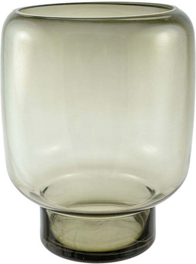 Zen Collection Decorative Vase Handmade Gray 23x23x30cm