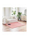 vidaXL Rug Rectangular Pink