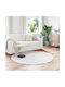 vidaXL Rug Round White