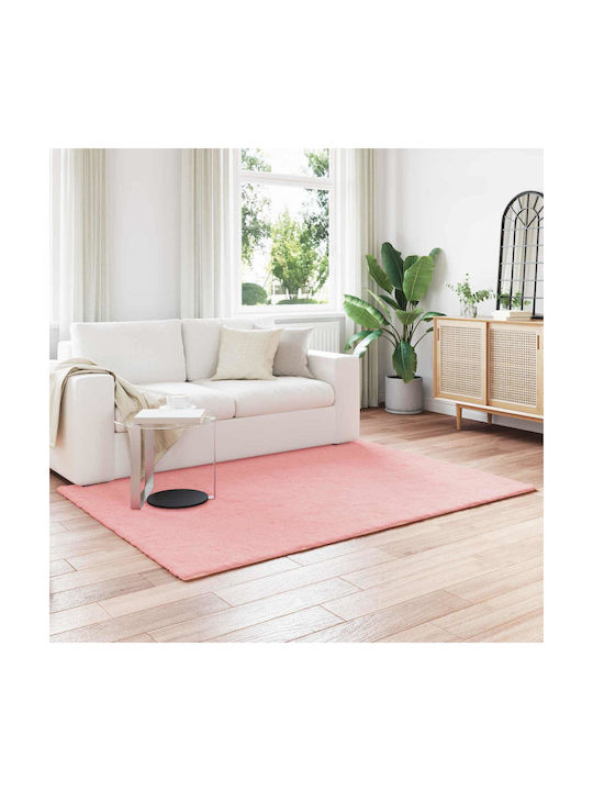 vidaXL Χαλί Ορθογώνιο Ροζ 140x200cm