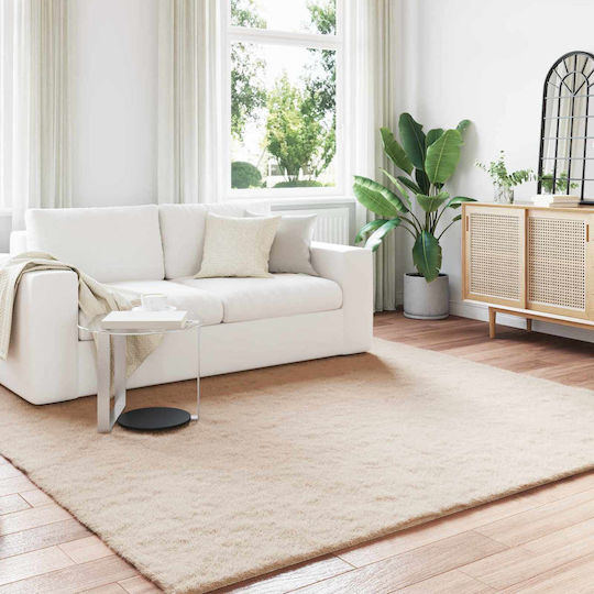 vidaXL Χαλί Ορθογώνιο Καφέ 200x200cm