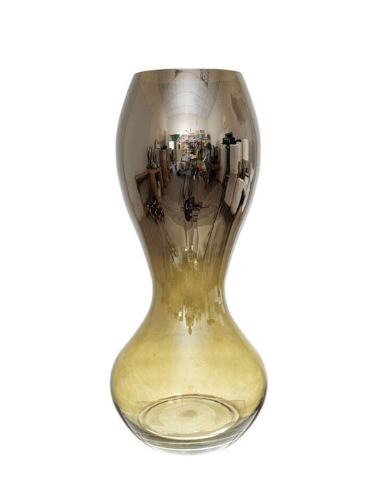 Zen Collection Decorative Vase Handmade Silver 23x23x30cm