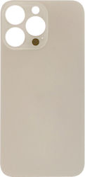 Battery Door Adhesive Large Hole Gold for iPhone 13 Pro