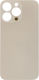 Battery Cover Battery Door Adhesive Large Hole Gold for iPhone 13 Pro