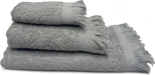 Olia Home Кърпа за лице 50x90см. Gray Тегло 500гр/кв.м