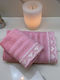 Linea Home Πετσέτα Προσώπου Dusty Pink 2τμχ Βάρους 500gr/m²