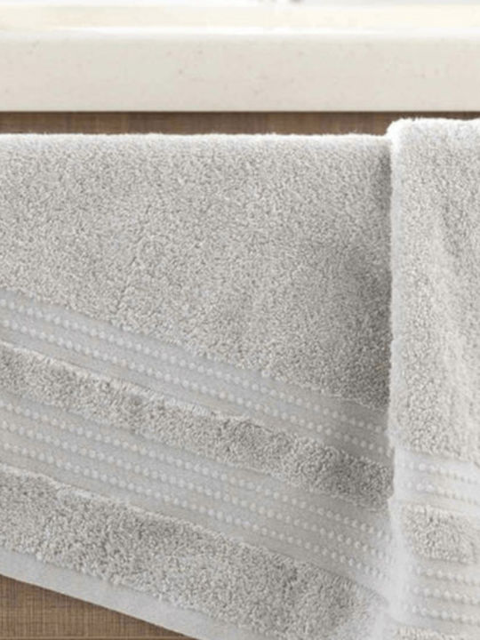 Flamingo Bath Towel Excellence 70x130cm Ice Grey Weight 600gr/m²