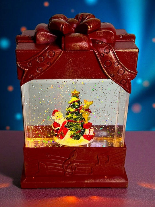 Christmas Decorative Gift Lighted with Gifts 12x19cm
