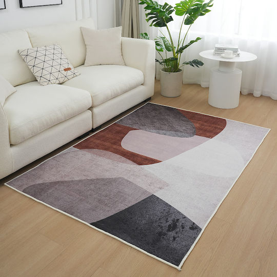 Homeone Set Modern Schlafzimmer-Teppichsets Synthetisch,Polyester/Cotton/Leather 3Stück