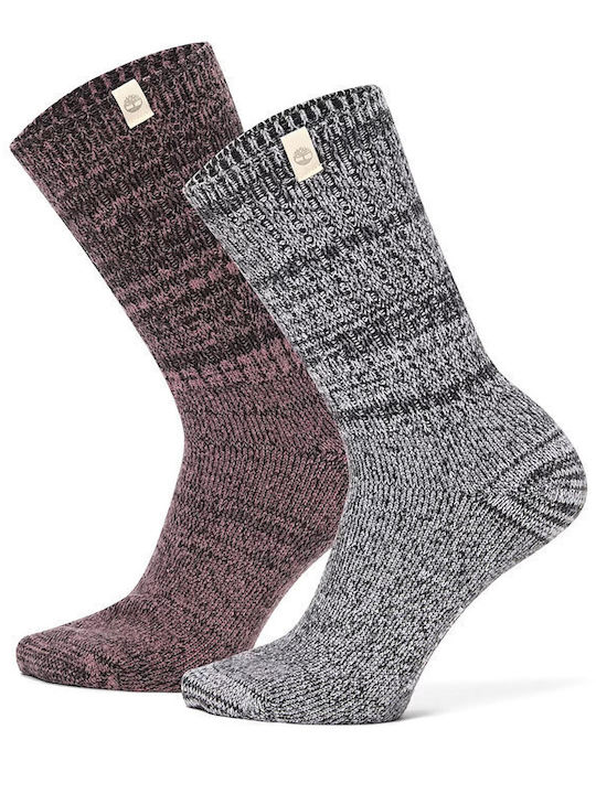 Timberland Damen Socken Grey/red 2Pack