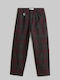 Hose in Schlanker Passform Schwarz