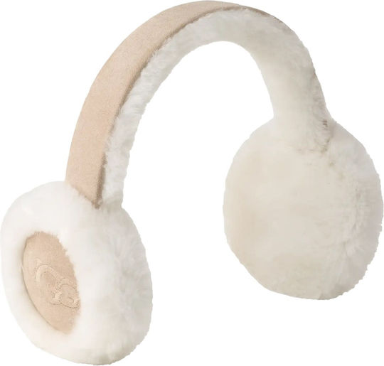 Γυναικείο Earmuff Πλεκτό σε Μπεζ χρώμα