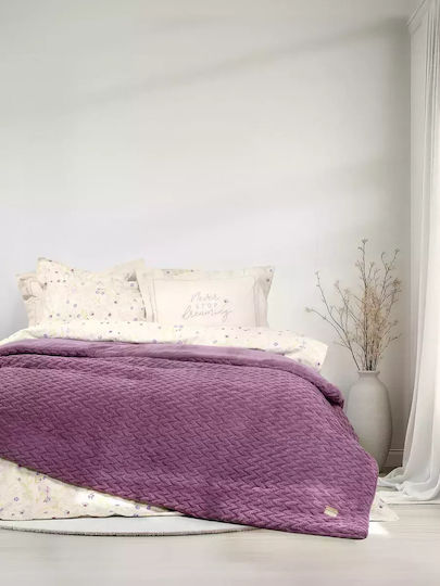 Nima Duvet Semi-double 180x240cm Muffle Mauve 730 GSMGsm
