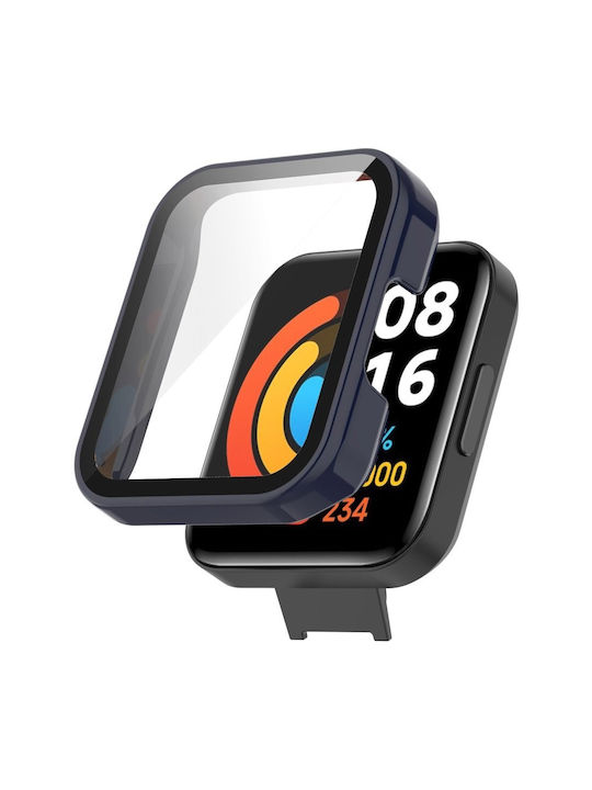Hülle + Glas 2 1 Xiaomi Redmi Watch 2 Lite Dunkelblau Hülle + Glas 2 1 Xiaomi Redmi Watch 2 Lite Dunkelblau