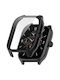 2 1 Case + Glass Amazfit GTS 4 Black
