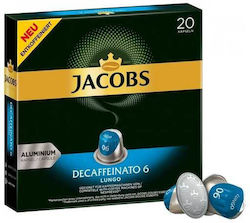 Jacobs Lungo Decafeinizat 20 Bucăți Nespresso