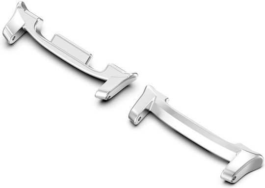 2x Προσαρμογέας Σύνδεσης Samsung Galaxy Watch 8 Classic 46mm Ασημί
