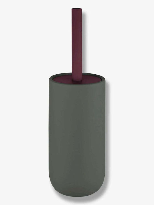 Mette Ditmer Ceramic Toilet Brush Burgundy